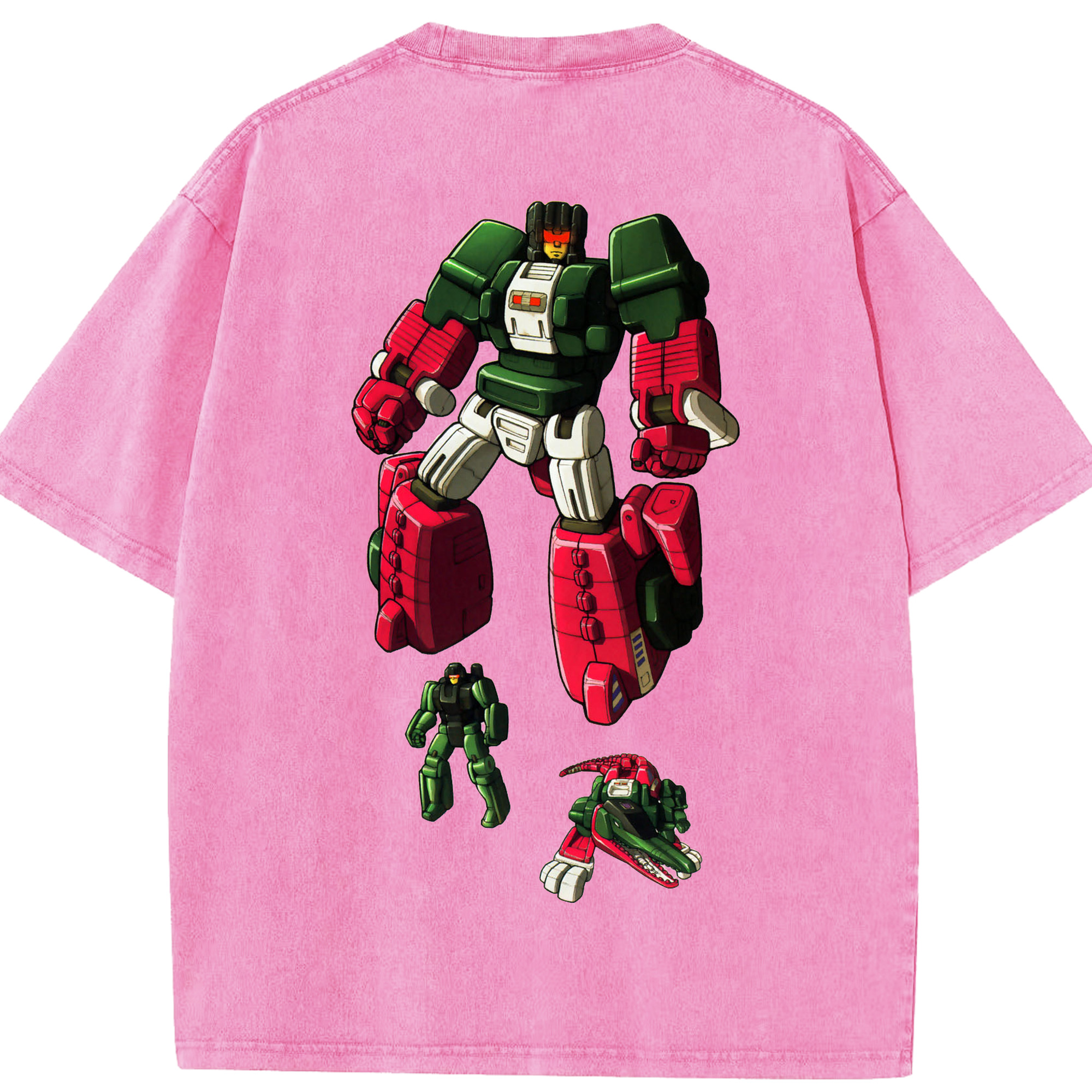（画像用）  綿100% ヴィンテージ風 半袖Tシャツ（背面プリント）